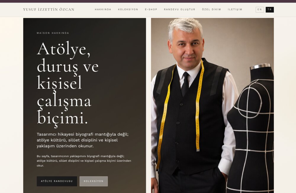 yusufizzettinozcan.com ekran görüntüsü